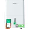 COMFEE' COMFEE Deumidificatore 2-EN-1, elimina l'umidità fino a 20L/Giorno, purificazione dell'aria con ionizzatore, 4 modalità, funzione aria swing, controllo APP, ideale per stanze da 37-52㎡, Easy Dry 20