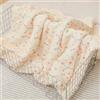 SUPERBE BEBE Copertina Neonato Invernale 100x135 - Coperta Pile Morbida Per Bambini In Cotone Mussola Oeko Tex - Coperta Culla Lettino 70x140 - Plaid, Scuola, Asilo Nido - Trapunta Leggera Lettino Con Sbarre