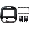 G.M. Production Kit montaggio mascherina RENAULT CAPTUR 2018 clima automatico 9" e doppio 2 DIN