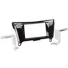 G.M. Production MASCHERINA PERFECT FIT AUTORADIO NAVIGATORI GPS DOPPIO 2 DIN X-TRAIL QASHQAI J11