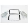 G.M. Production Mascherina coppia Doppio 2 DIN compatibile NISSAN JUKE MICRA dal 2015 N. Lucido