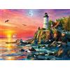 Ravensburger Puzzle, Puzzle 500 Pezzi, Faro alla Sera, Puzzle per Adulti, Puzzle