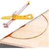 Multifunzione portatile a tagliente del gypsum Push Mandwall Taring Machine