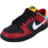 NIKE Dunk Low Retro Ltd, Sneaker Donna, Nero Bianco Gym Red 001, 40 EU