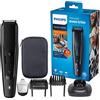 Philips Regolabarba BT5515/15, 40 Diversi Look, 0.4-20 mm, Rasoio di Precisione,