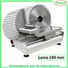 RGV AFFETTATRICE Elettrica RGV AUSONIA 190 Domestica da per casa con Lama in Acciaio