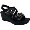 Enval Soft Donna Scarpe 7784400 Sandali con zeppa nero