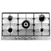 Candy Piano cottura 5 Fuochi incasso a gas 1 Tripla Corona 91 cm Inox PG953/1SX