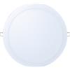 Tibelec 307510 Spot piatto da incasso rotondo LED 1750 Lumen metallo/vetro 24 W Integrated Bianco 300 x 300 mm