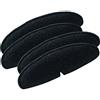 TV Unser Original TV Il nostro originale vitalmaxx tallone cuscino, Nero - tallone imbottito, 1er Pack (1 X 4 pezzi)