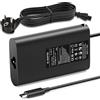 Vuohoeg Caricatore Alimentatore USB C Tipo C 65W Per Dell Latitude 5520 5420 5410 5320 5