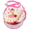 TOYANDONA Bambini Tamburo Set di Legno Tamburo Giocattolo con Pestelli S