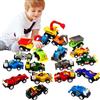 SWUNXION Set Macchinine Giocattolo per Bambini da 20 Cars Macchinine con C