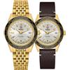 Rado Orologio Rado Captain Cook Over-Pole Automatic R32193018 Watch Dorato Pelle