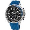 Nautica Orologio Uomo NAUTICA NST NAPNSTF05 Chrono Silicone Blu Sub 100mt
