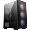MSI Custodia per PC Mini Tower MAG FORGE M100R Vetro temperato funzionalità Micro