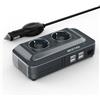 BESTEK Convertitore 12 V 220 V 230 V 200 W Presa accendisigari trasformatore di