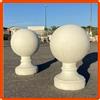 Coppia sfere sfera in cemento marmo decorazioni per giardino terminale colonna