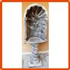 Cupola per statua giardino esterno nicchia cappella madonna statue sacre grigio