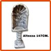 Cupola per statua da giardino esterno nicchia cappella madonna statue sacre H147