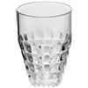Guzzini - Tiffany Bicchiere Alto in Materiale Plastico - Trasparente Ø 9 x h