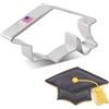 Ann Clark Cookie Cutters Formina per Biscotti Stampo Tappo di laurea 11,43 cm Prodotto negli Stati Un