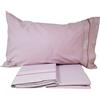 Fazzini Completo lenzuola matrimoniale set letto in morbida flanella Fazzini Baco