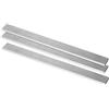 FERVI SET DI 3 COLTELLI 250 MM PER PIALLA FILO SPESSORE LEGNO IN ACCIAIO FERVI 0749/C