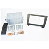 G.M. Production Mascherina telaio kit Doppio 2 din Doppio din Ssangyong Rexton dal 2013 Silver