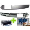 G.M. Production MASCHERINA KIT 1 e 2 DIN ALFA GIULIETTA SILVER INTERNO MASCHERINA CON CASSETTO