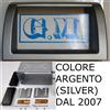 G.M. Production Mascherina telaio kit doppio 2 Din LANCIA Y Ypsilon da 2007 in poi colore SILVER