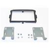 G.M. Production MASCHERINA AUTORADIO DOPPIO 2 DIN DACIA SANDERO 13> RENAULT CAPTUR NERO LUCIDO
