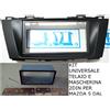 G.M. Production MASCHERINA E TELAIO PER AUTORADIO NAVIGATORI KIT 2 Din MAZDA 5 M5 DAL 2011