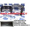 G.M. Production MASCHERINA NERA EFFETTO BICOLORE AUTORADIO NAVIGATORE GPS 2 DIN GRANDE PUNTO