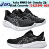 Asics WMNS Gel-Cumulus 26 Black Concrete 1012B599-002 taglia donna