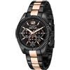 SECTOR Orologio SECTOR da uomo 240 cronografo acciaio nero / oro rosa R3273640026