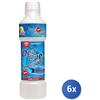 Deo due 6x Bundle Deo Due Ammorbidente Fiori Azzurri Lt 1
