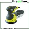 Ryobi Levigatrice rotorbitale 300W RYOBI ROS 300 legno 125 mm con aspira polveri