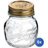 Bormioli 6x Bundle Bormioli Vasi Vetro Cc.250 4 Stagioni
