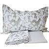 Fazzini Completo lenzuola matrimoniale set letto in morbida flanella Fazzini Lunaria
