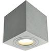 Shot PLAFONIERA FARETTI LED A SOFFITTO COLORE GRIGIO MARINA MOD. MALAGA