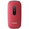 Panasonic Cellulare 2G Gprs SENIOR Red KX TU 446 EXR