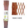 Traliccio In Legno Rete Estensibile Piante Rampicanti Staccionata 180x120cm hmj