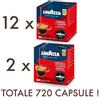 Lavazza 720 Capsule Caffè Lavazza A Modo Mio Crema e Gusto Originali