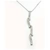 Damiani Collana Damiani Cascata 20012823 Oro Diamante Fantasia 0,47CT Necklace