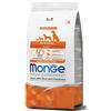 Monge superpremium anatra cane adult all breeds 2,5 kg crocchette per cani duck