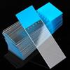 Globe Scientific Diamond White Glass Microscope Slides, 1380-50B, Blue Frosted, Ground Edges, 90° Corners, 25mm x 75mm, Pre-Cleaned, 72/Box, 1440/CS