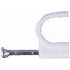 Voltman, VOM512223, 100 staffe 9 mm di diametro, bianco