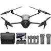 DJI Mavic 4 Pro Combo Creator 512 GB con DJI RC Pro 2, drone con tripla fotocamera dotato di fotocamera Hasselblad da 100 MP con CMOS 4/3, volo fino a 51 minuti, tre batterie, hub di ricarica e altro