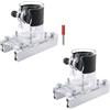 Base router per la lavorazione del legno 2 in 1 staffa di slot di fissaggio